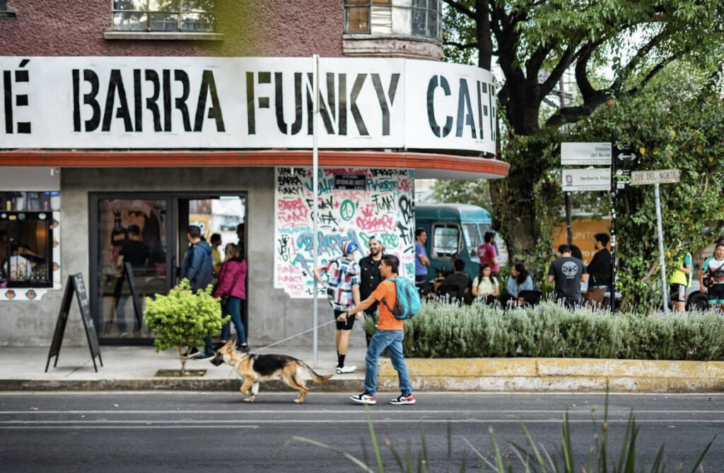 Barras de café en México