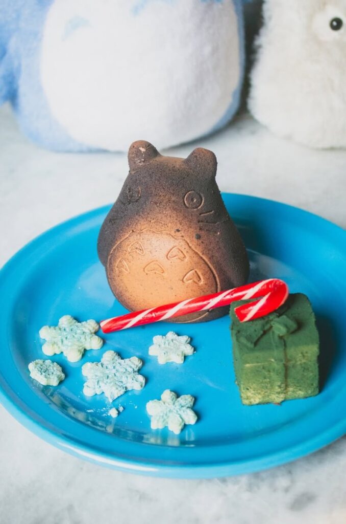 Postres navideños de Totoro en CDMX