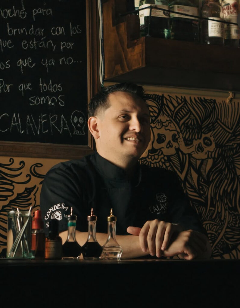 Daniel Delgado de Calavera Bar en León.