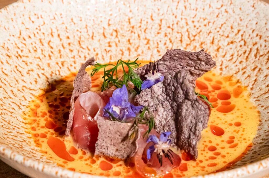 Prueba este crudo de jurel en Coyoacán