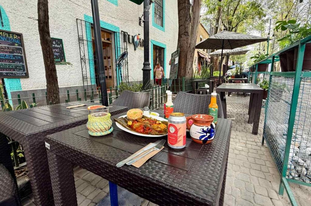 Comida yucateca en Coyoacán