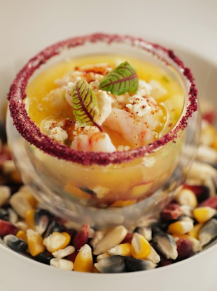 Gazpacho moreliano del Festival Gastronómico de Michoacán.