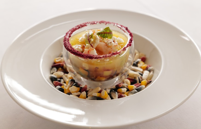 Gazpacho moreliano del Festival Gastronómico de Michoacán.