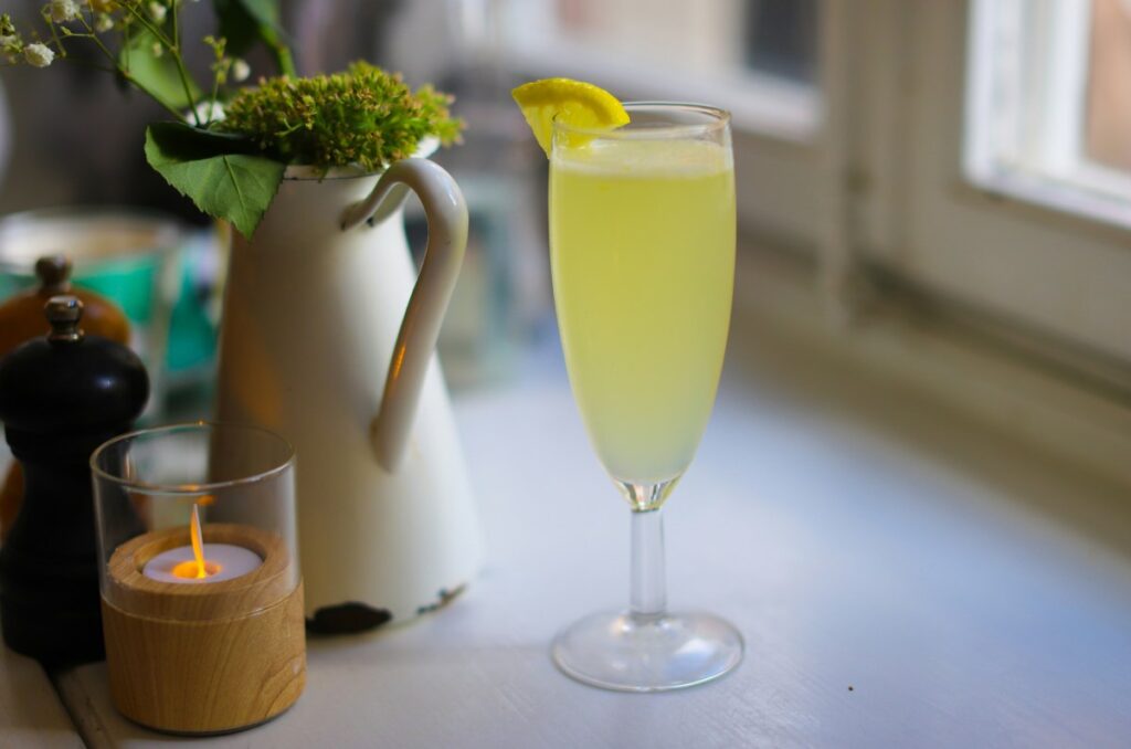 Así es la mimosa para brunch en Quesería de Mí