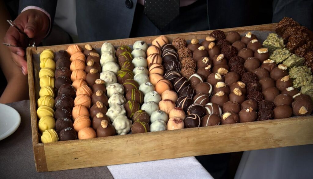 Trufas artesanales de restaurante español