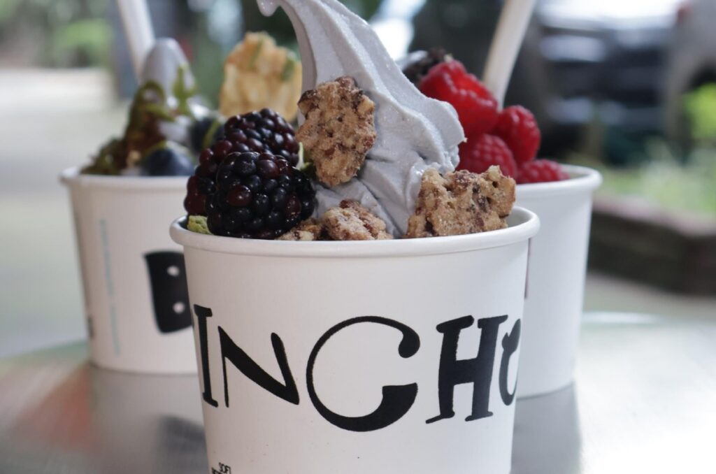 Frozen yogurt con sabores fuera de lo convencional