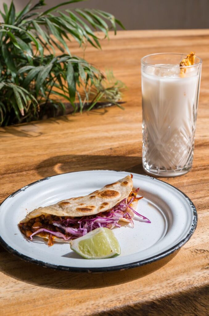 Así es el taco de merma en Los Culiados